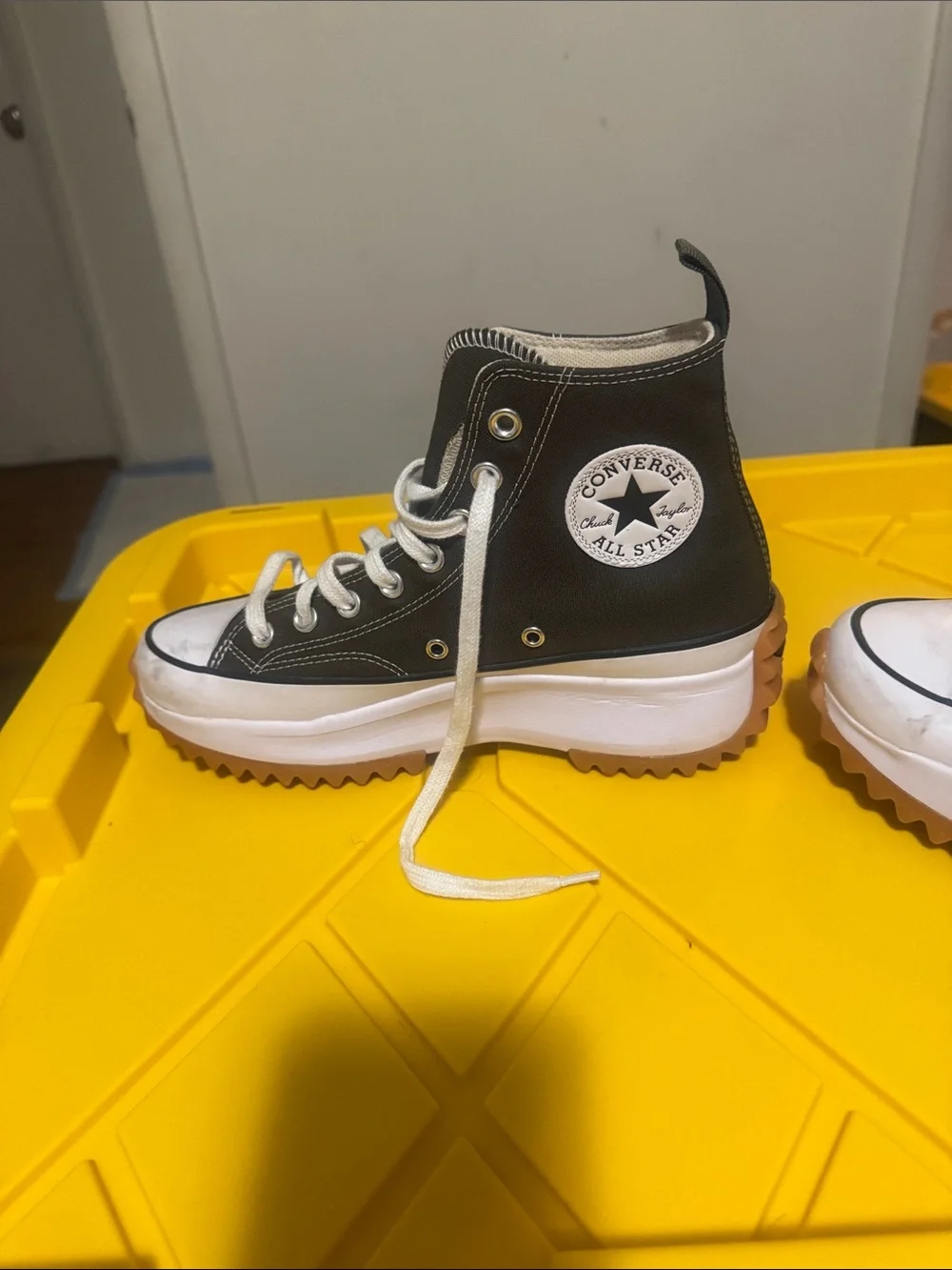 Converse green canvas